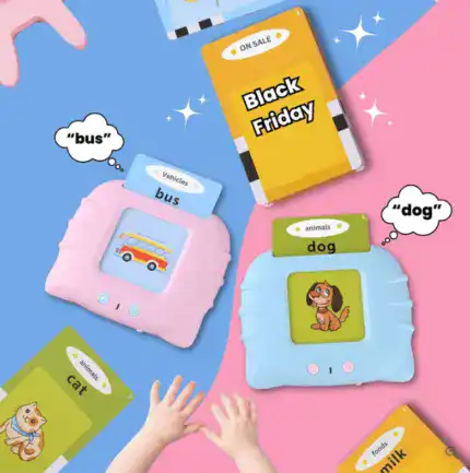 Gift for Kids 💖Audible Flashcards For Children