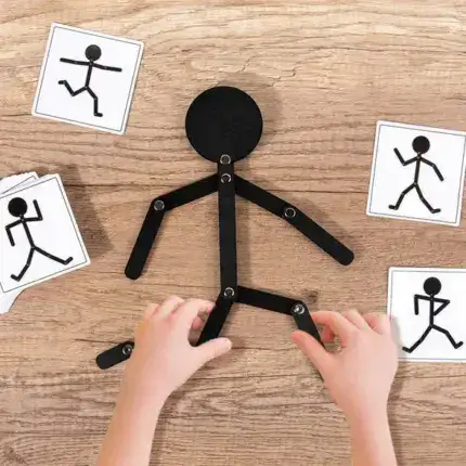 Sporty Wooden Man For Kids