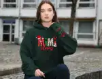 Custom Nana Claus Hoodie, Mimi Claus Hoodie, Xmas Mimi Sweater, Custom Grandkids Hoodie, Christmas Hoodie for Woman, Holiday Sweater