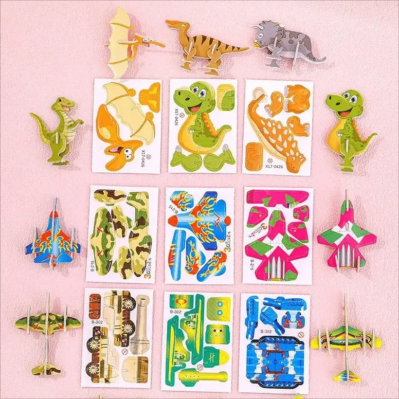 Family puzzle activity
