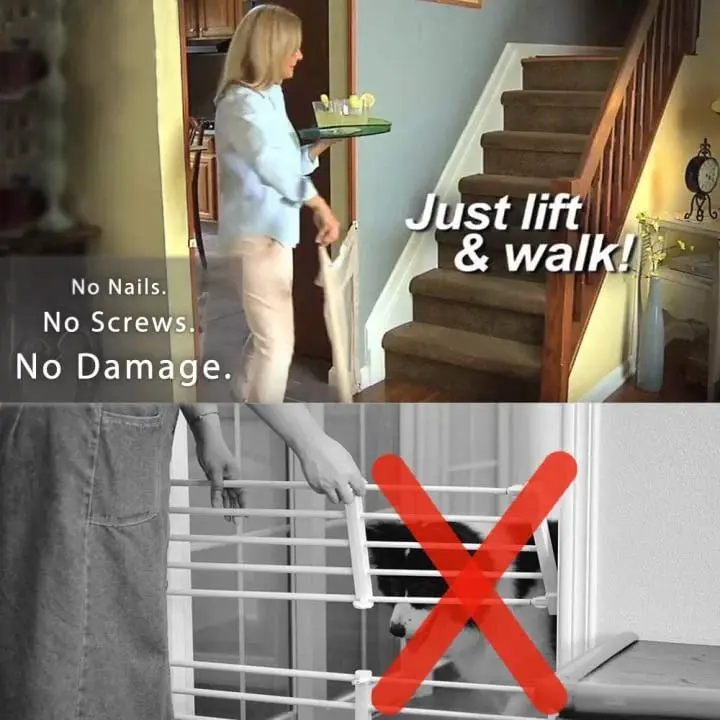 Adjustable pet gate