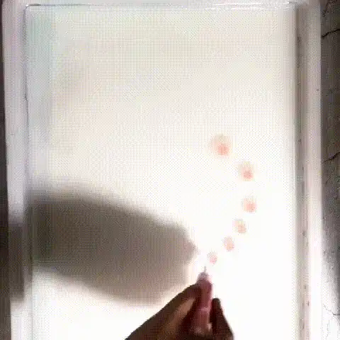 Water Marbling Paint Art Kit swirling technique